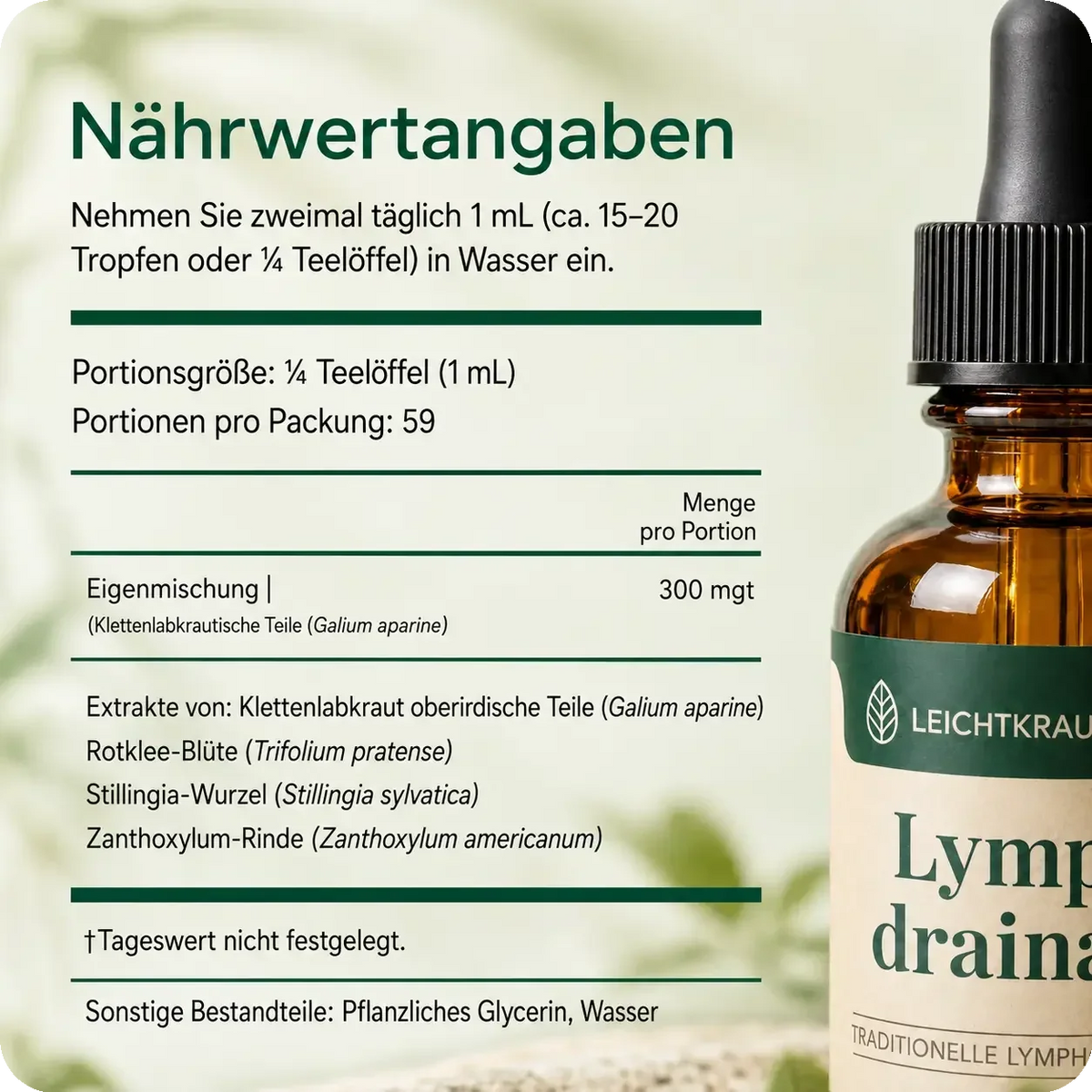 Leichtkraut - Lymphdrainage