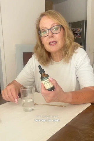 Zufriedener Leichtkraut-Kunde